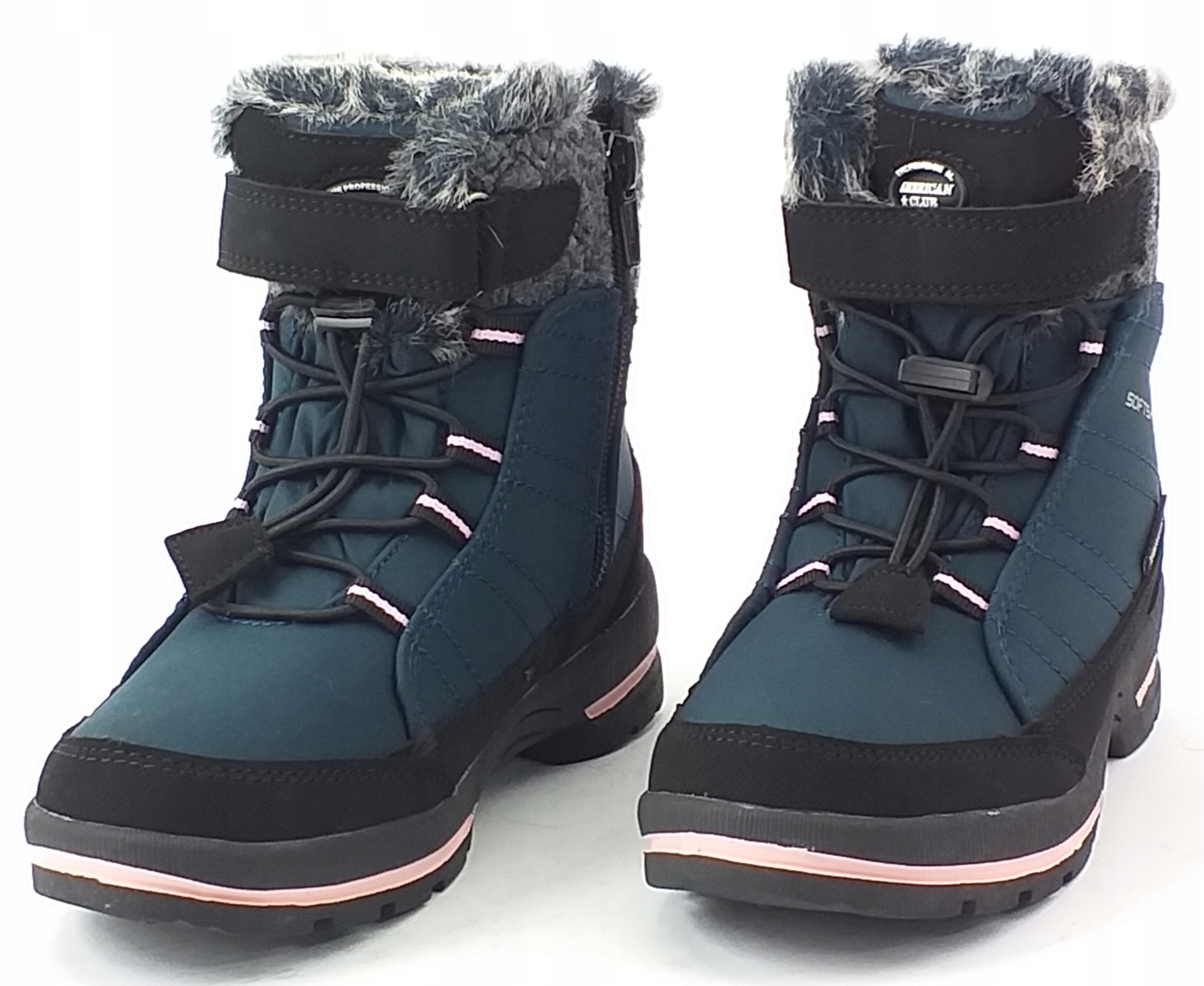 ŚNIEGOWCE GRANATOWE OCIEPLANE AMERICAN CLUB SN40/23 ZIMOWE DZIEWCZĘCE 29 Płeć dziewczynki