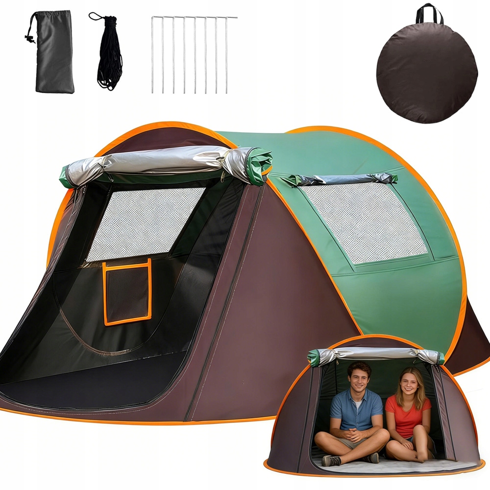 Stan S 8 Lanovými Kolíky A Háčkem, Vodotěsná Kapsa Pop Up Design