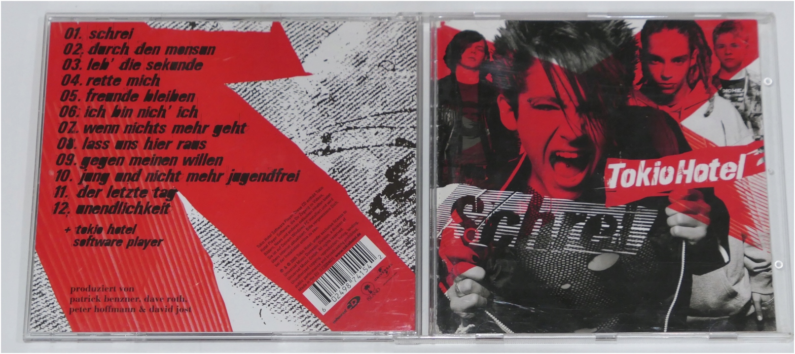 Tokio Hotel Schrei - Niska cena na Allegro