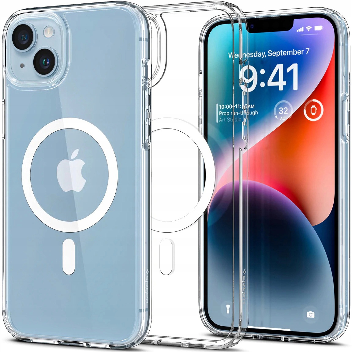 

Etui Spigen Ultra Hybrid Mag do iPhone 14, plecki