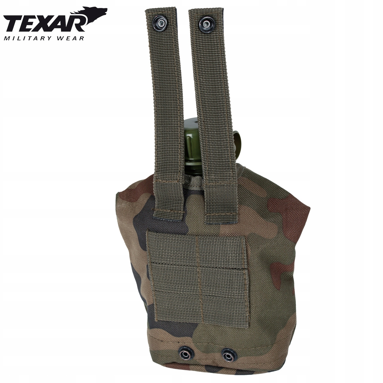 MANIERKA Z POKROWCEM MOLLE TEXAR PL CAMO WZ.93 1L Pojemność do 5 l