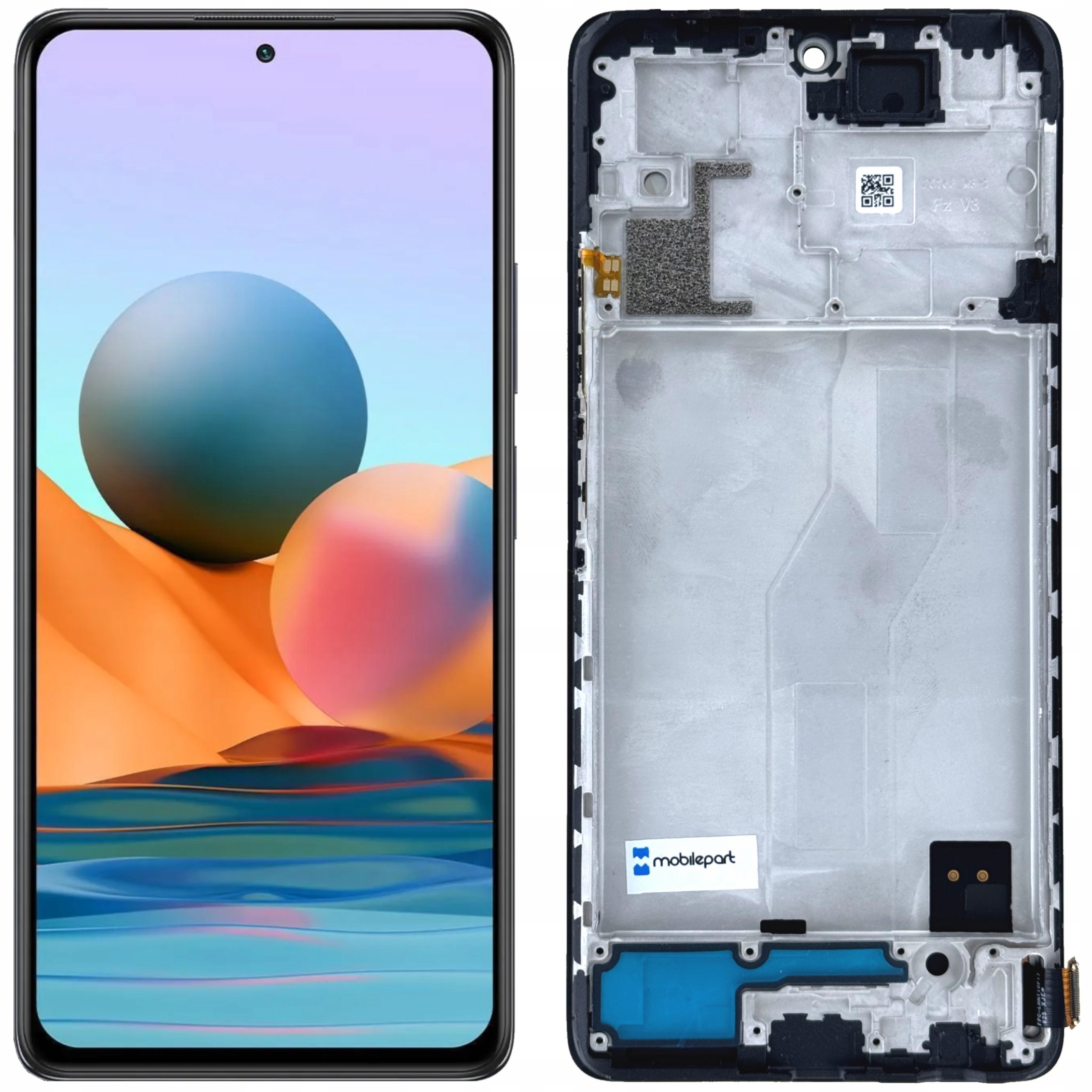 Matryca do Xiaomi Redmi Note 10 Pro LCD M2101K6G Ekran Incell Ramka