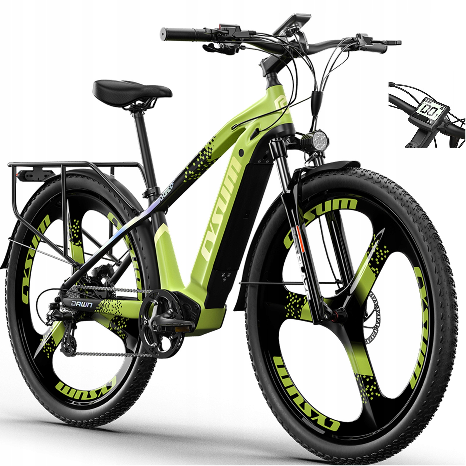 29'' Cysum M520 Elektrokolo 500W 48V 15Ah Lg 40 km/h terénní/městské dojezd 90 km