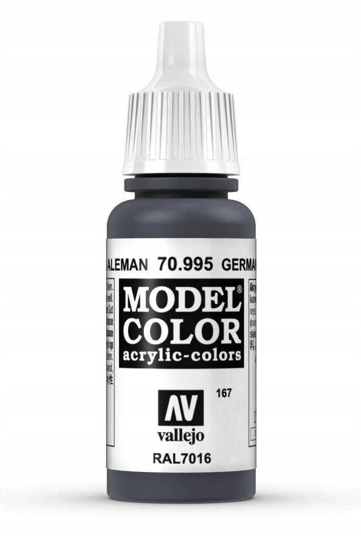Vallejo 70995 Model Color 17 ml German Grey 70.995