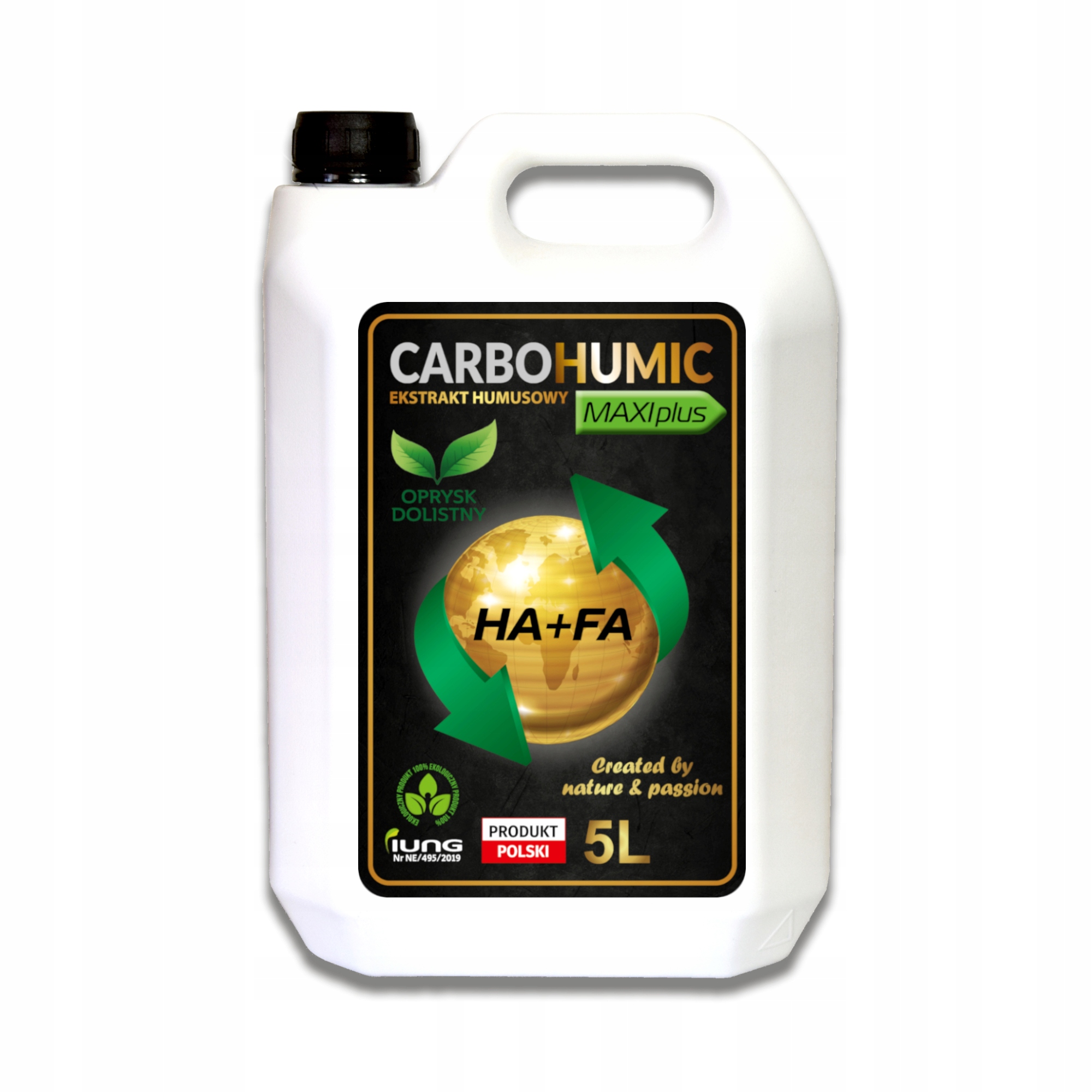 

Carbohumic Maxi plus 5L, do oprysków dolistnych
