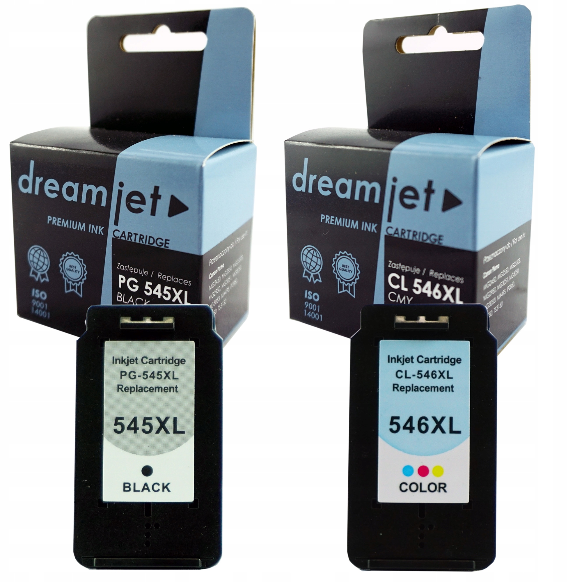 Zestaw Tusze do CANON PIXMA PG-545 CL-546 KOMPLET