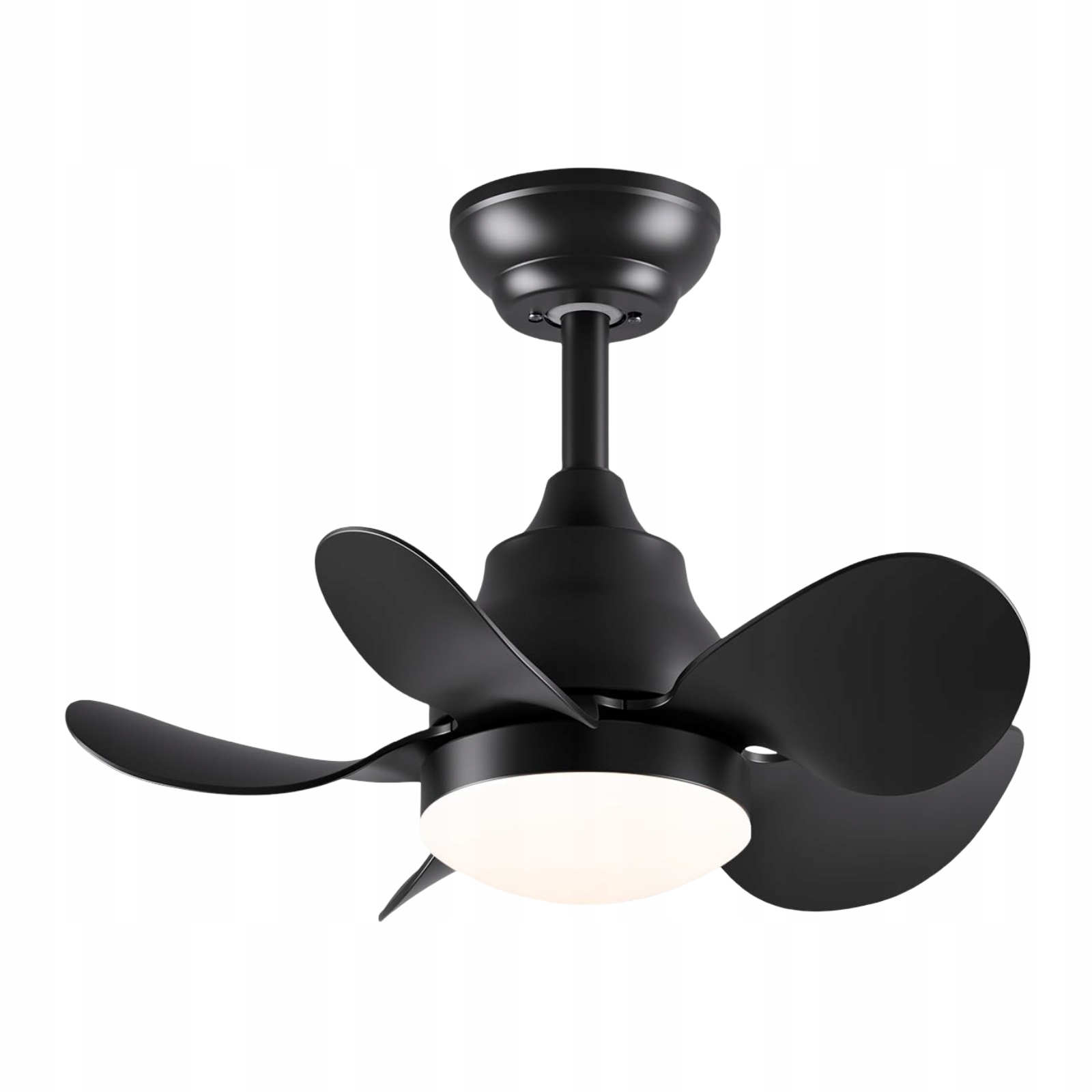 Stropný ventilátor s Led osvetlením 6 rýchlostí, nastaviteľný, 55 cm
