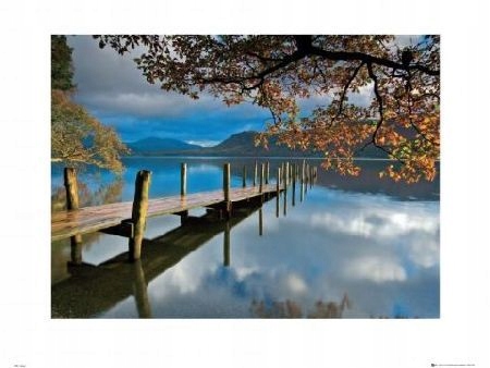 

Drewniany Pomost Derwent - reprodukcja 80x60 cm