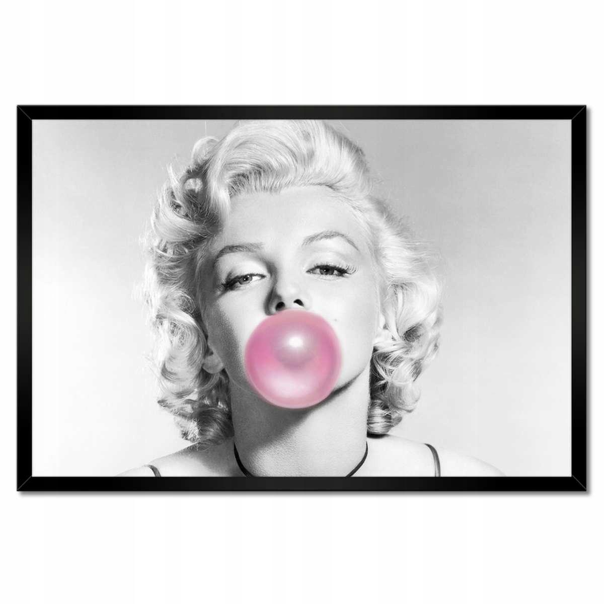 Plakáty v rámu 60x40 Marilyn Monroe s gumou