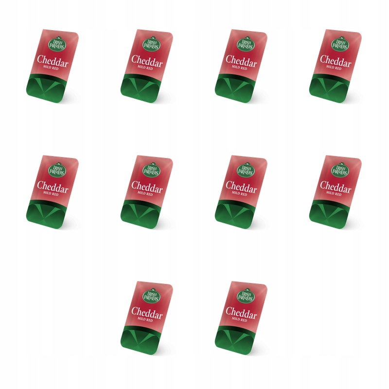 Ser Cheddar Mild Red Irish Farmers plastry 100g X10