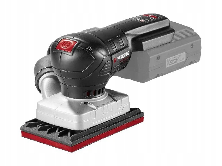 Parkside Perorfmance Akumulatorowa szlifierka oscylacyjna 20 V Pamsp A2