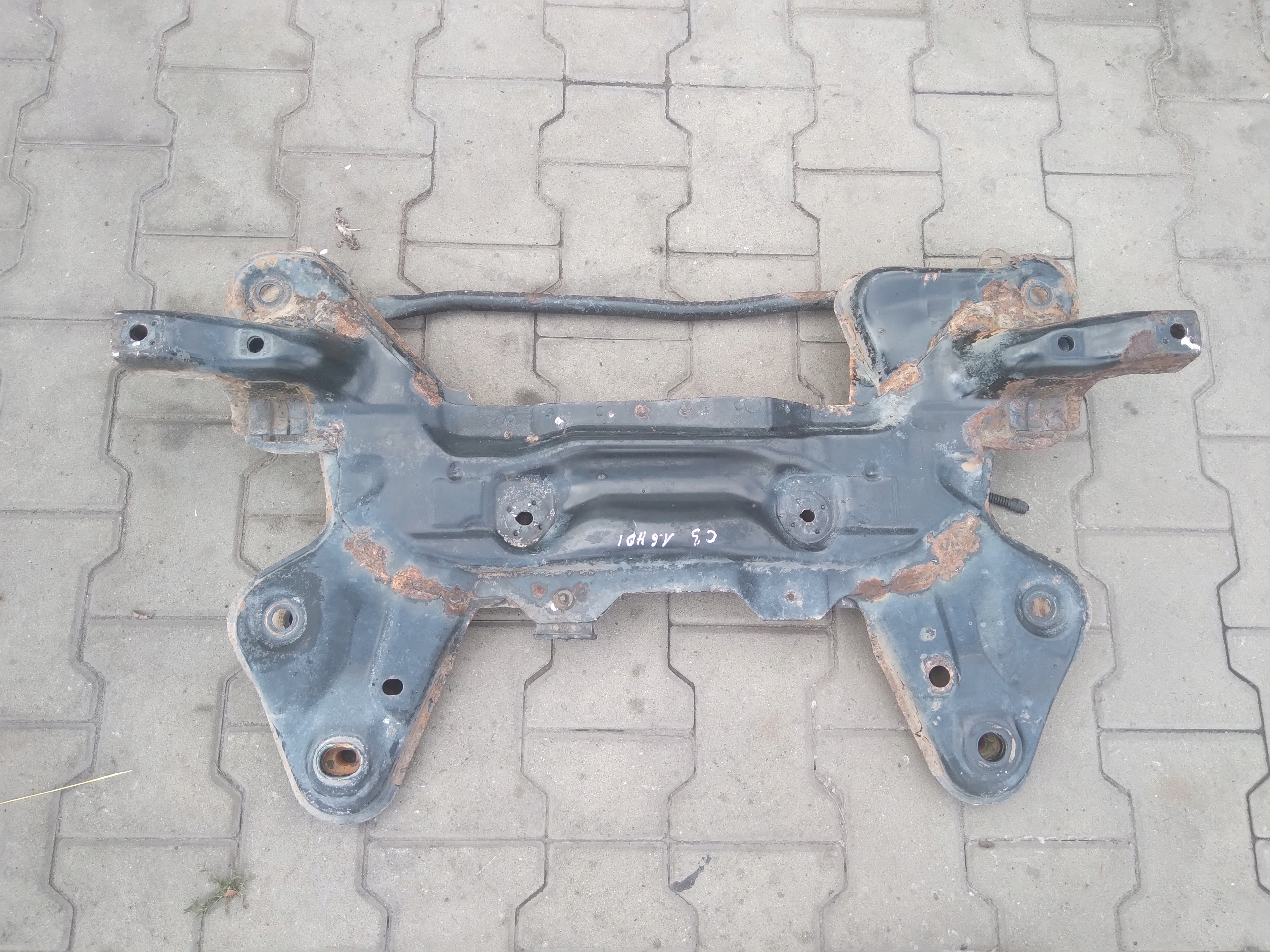 CITROEN C3 II 09-16r 1.6 HDI САНКИ WOZEK ПЕРЕД