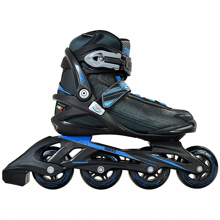 Roces Stripes Szybkie Rolki Na Dużych Kołach 80mm Alu Płoza R. 39 (37)