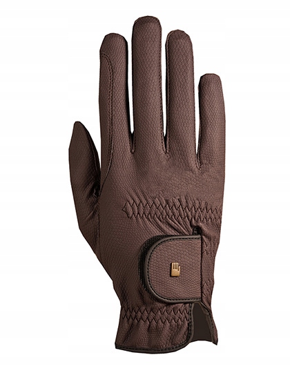 Rękawiczki jeździeckie ROECK-GRIP ROECKL zimowe winter brązowe r.7,5