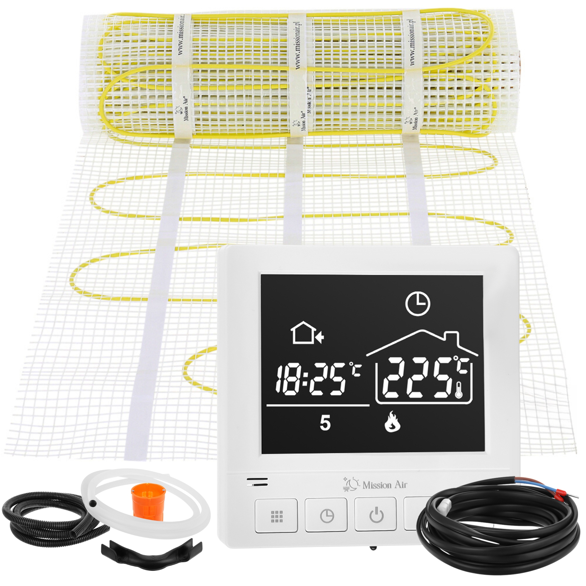 Set Vykurovacia rohož pod dlaždice MA-160W/m² 2 m²