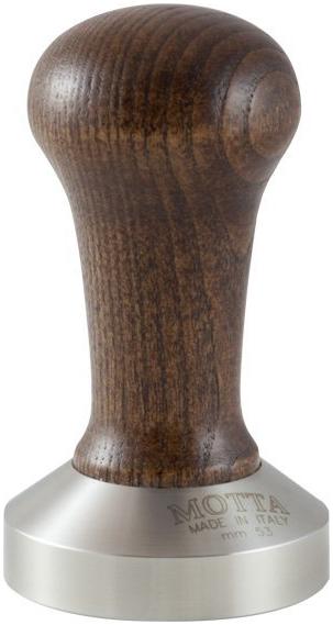 Levně Tamper Motta hnědý 53 mm pro šlehání kávy