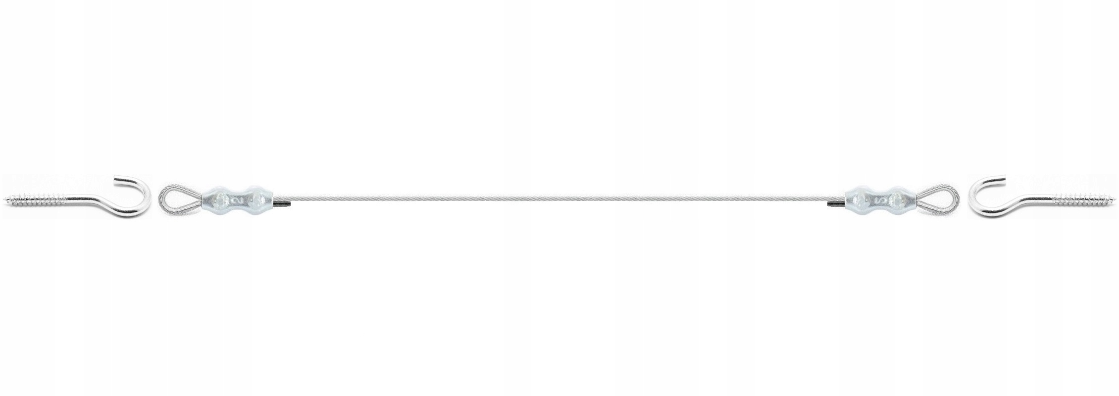 6m Z2 KARNISZ LINKA STALOWA DO ZASŁON TARASOWYCH OGRODOWYCH NA TARAS ŻYŁKA Stan opakowania oryginalne