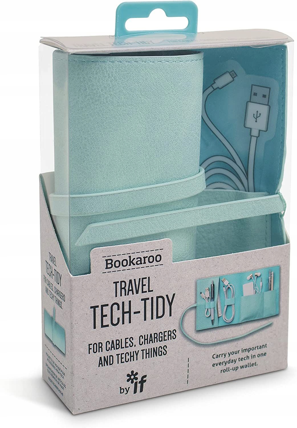 Bookaroo Travel Tech-tidy Cestovní Organizér Máta