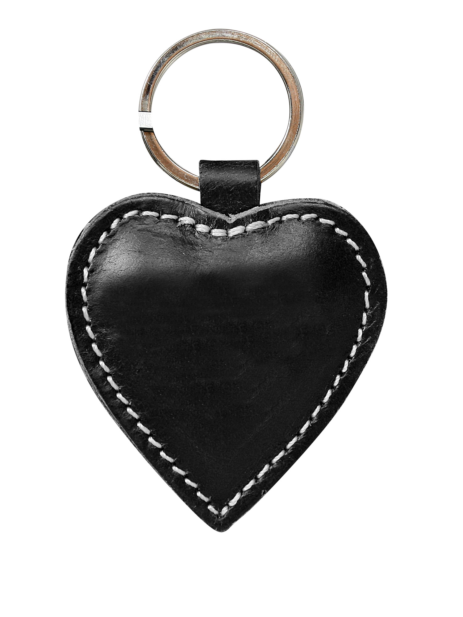 

Brelok skórzany do kluczy breloczek serduszko