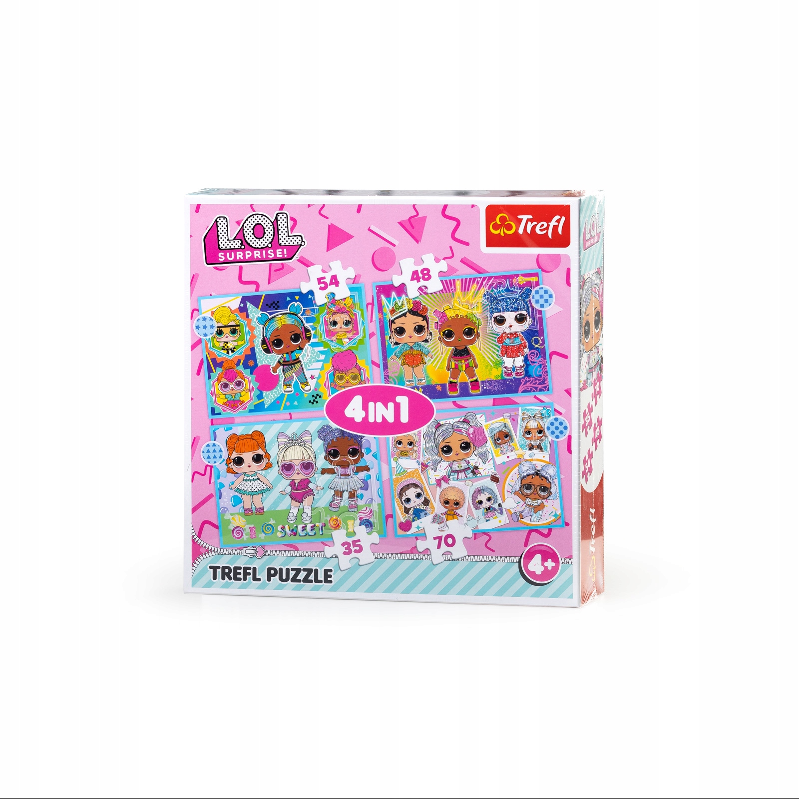 

Puzzle 4w1 Poznaj Laleczki L.o.l. 34613