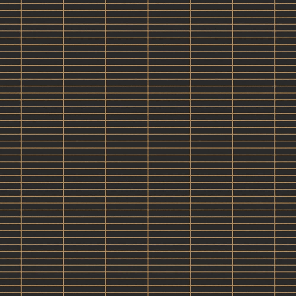 MOZAIKA CERAMICZNA CZARNA PIANO BLACK MAT Szerokość produktu 30 cm