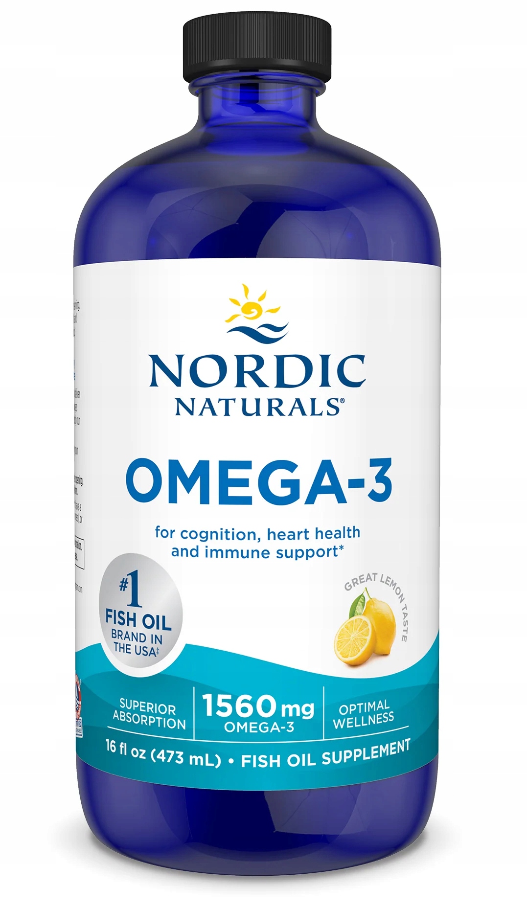 Nordic Naturals OMEGA3 smak Cytrynowy KWASY OMEGA 3 EPA DHA 1560mg 473ml 14564034531 Allegro.pl