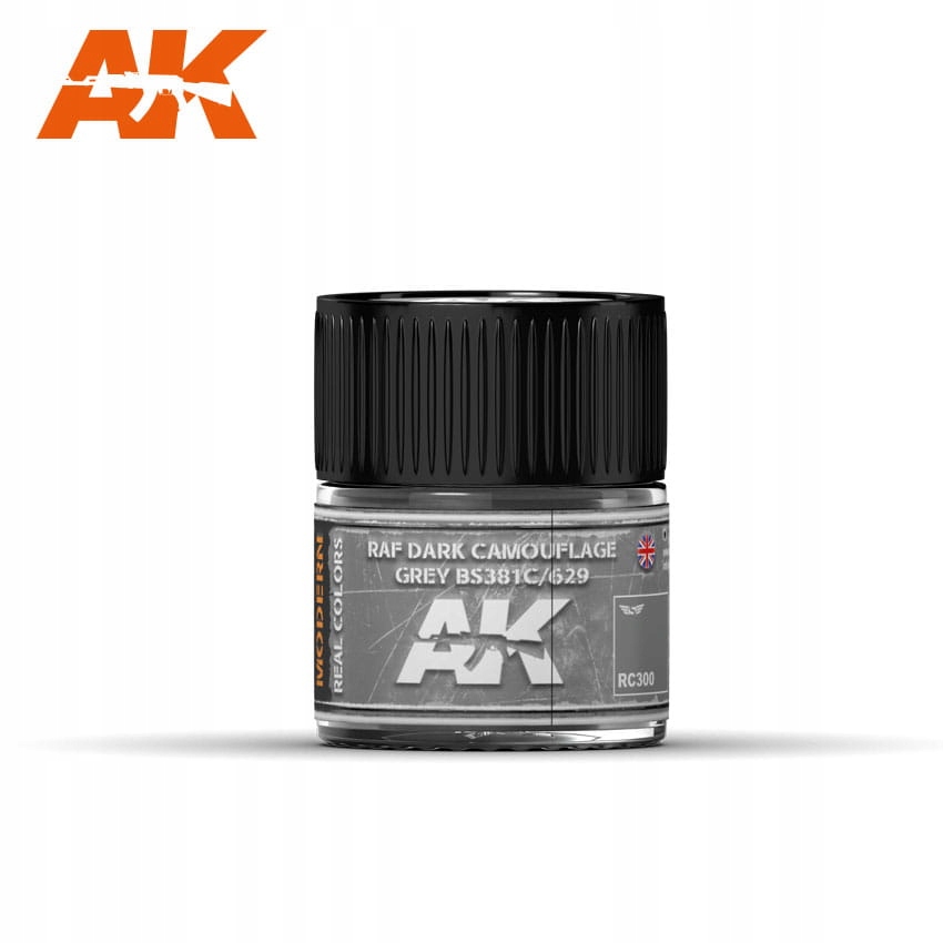 Ak Interactive RC300 Farba Raf Dark Camoufl.Grey