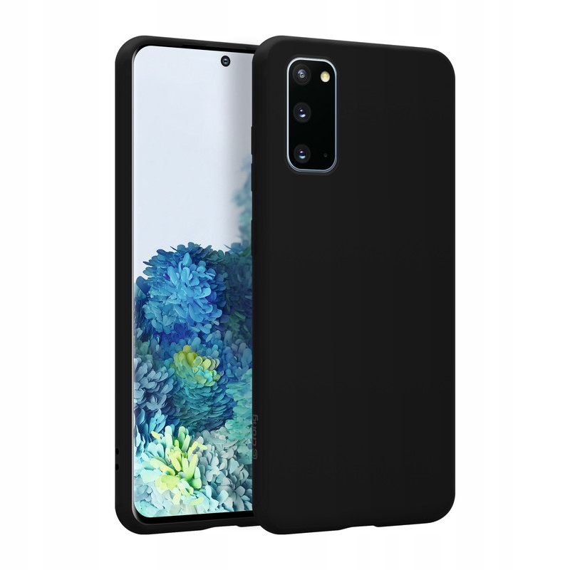 

Crong Color Case Czarny Silikon Etui do Galaxy S20