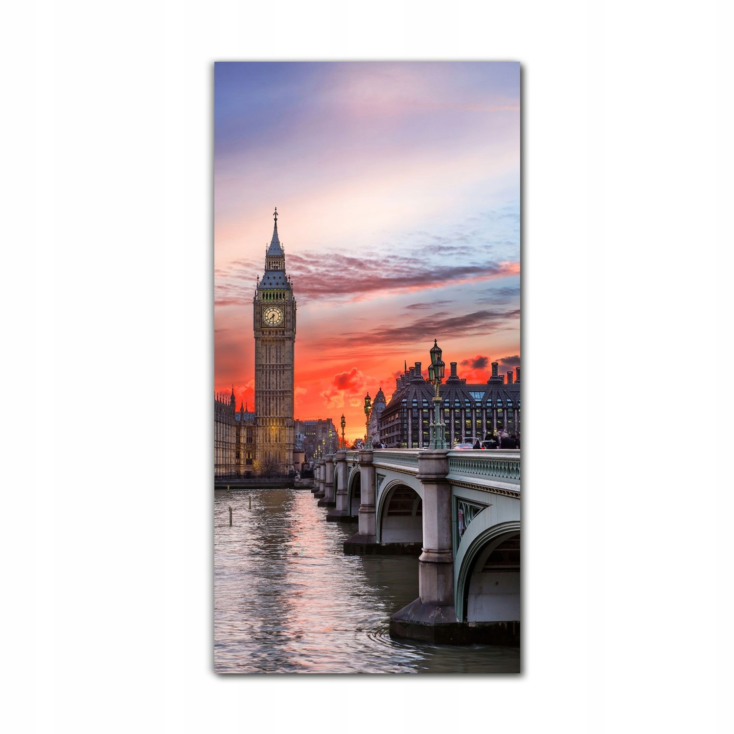 

Obraz szklany do sypialni 70x140 Big Ben budynek