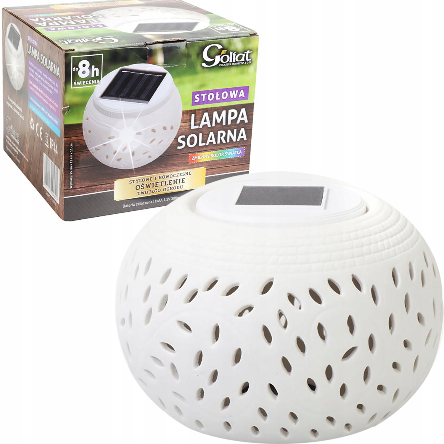 

Lampa Stołowa Solarna dekoracyjny solar na Balkon