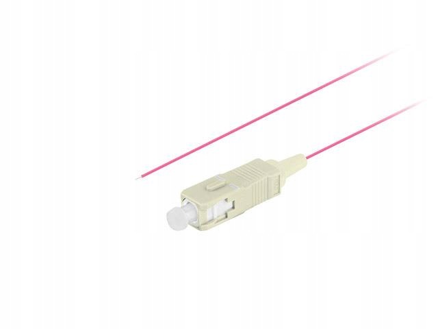 Lanberg Pigtail MM Sc/upc OM4 Easy Strip 50/125 2M Do Sieci Szybkiego Łącza