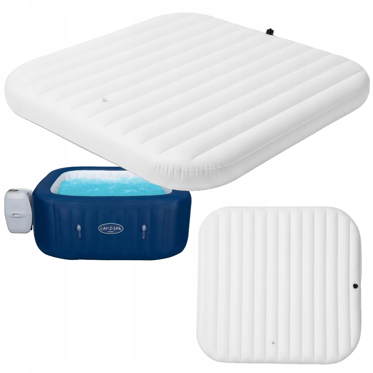 Nafukovacia tepelná krytka jacuzi pre Lay-Z-Spa 60021 60031 Bestway