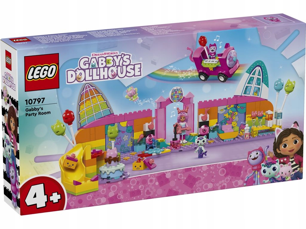 Lego 10797 Gabby's Dollhouse Plesový sál Gabi