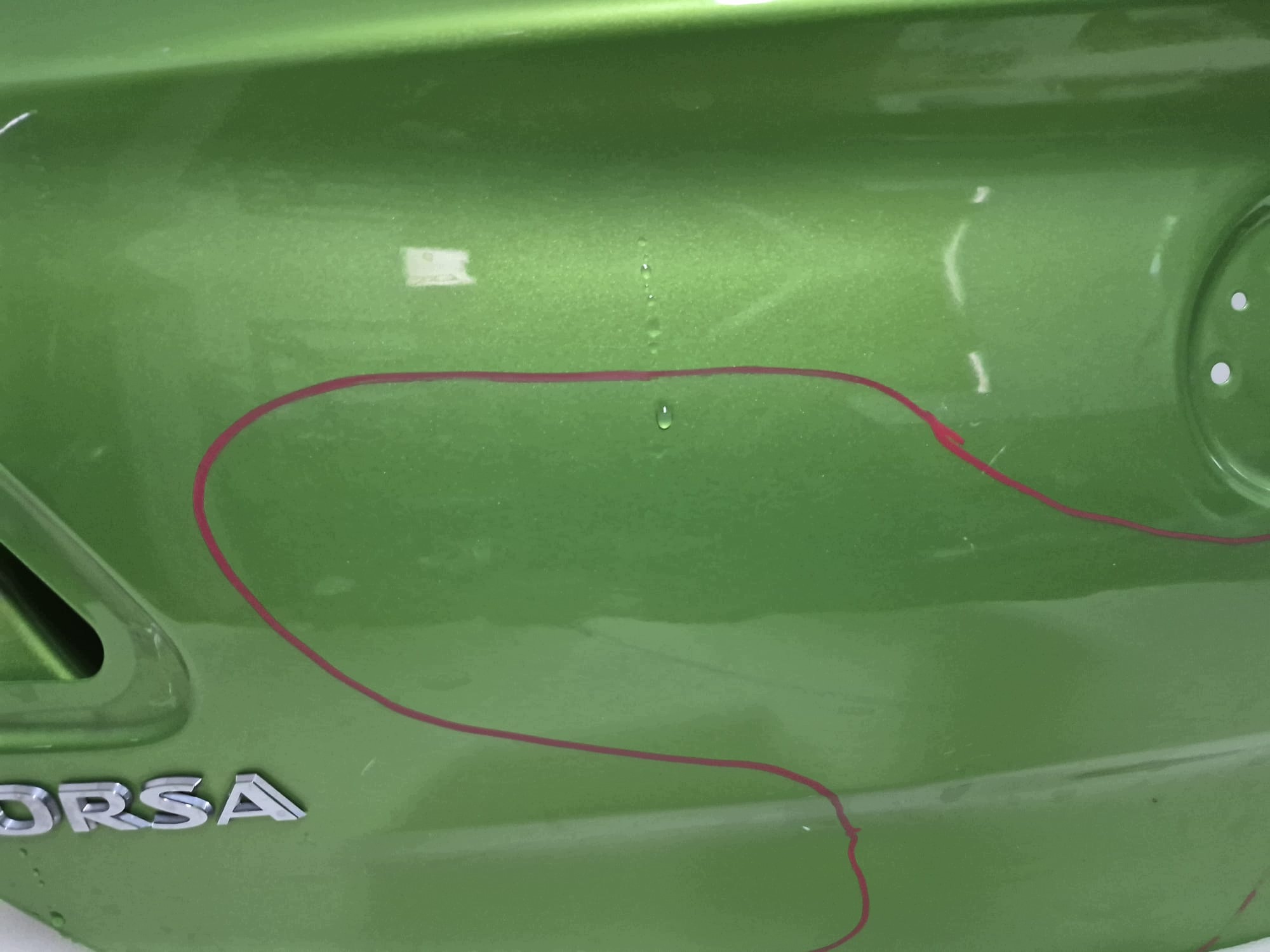OPEL CORSA E 14- trunk door boot 5 door 5D