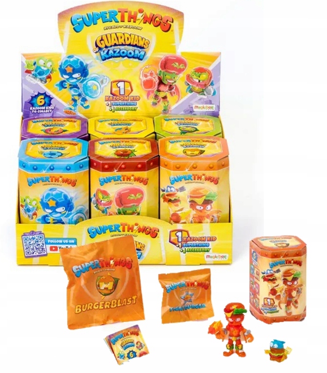 

SuperThings Zings Zestaw Figurka Z Akcesorium S9