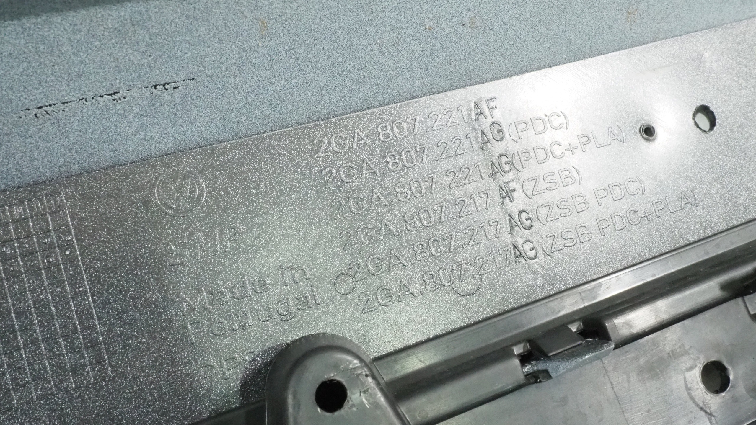 VW T Roc nárazník předek přední 2GA807221AF
