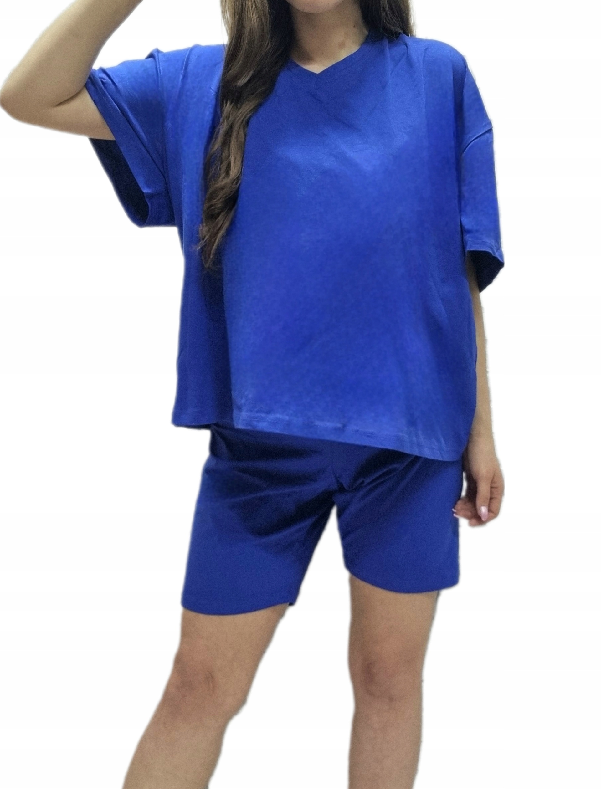 Dámský komplet Mikina šortky 7XL 54 56 Bavlna Plus Size Velké Velikosti