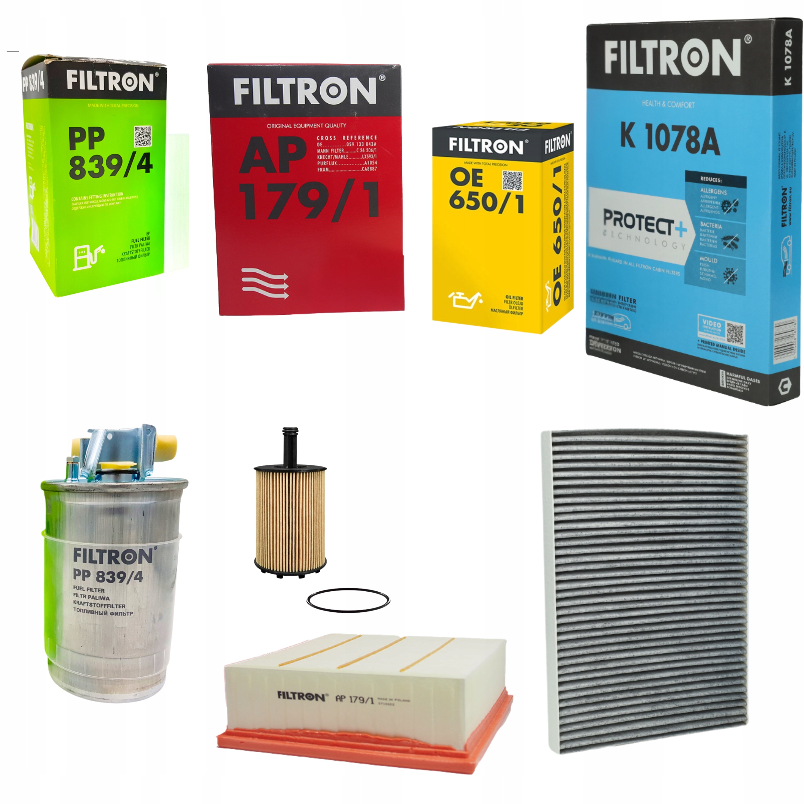 Sada Filtrů Filtron Pro Audi A6 Avant 2.5 Tdi