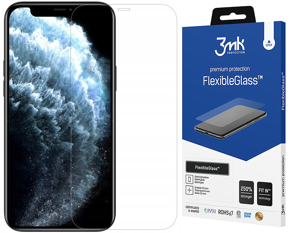

Szkło Folia do iPhone 12 Pro Max 3MK Flexible Glas