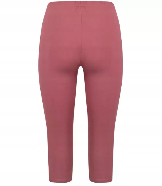

Legginsy damskie bezszwowe dopasowane 3/4 M/L