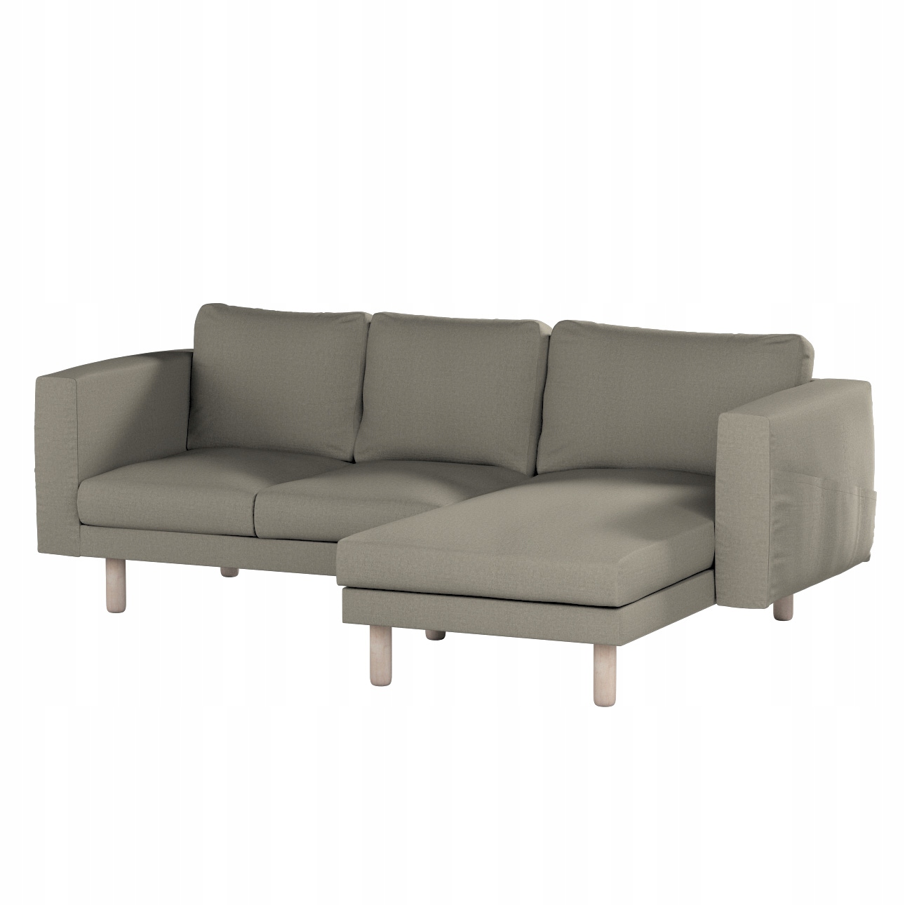 Potah na 3-místnou pohovku Norsborg s lenoškou Ikea, černý