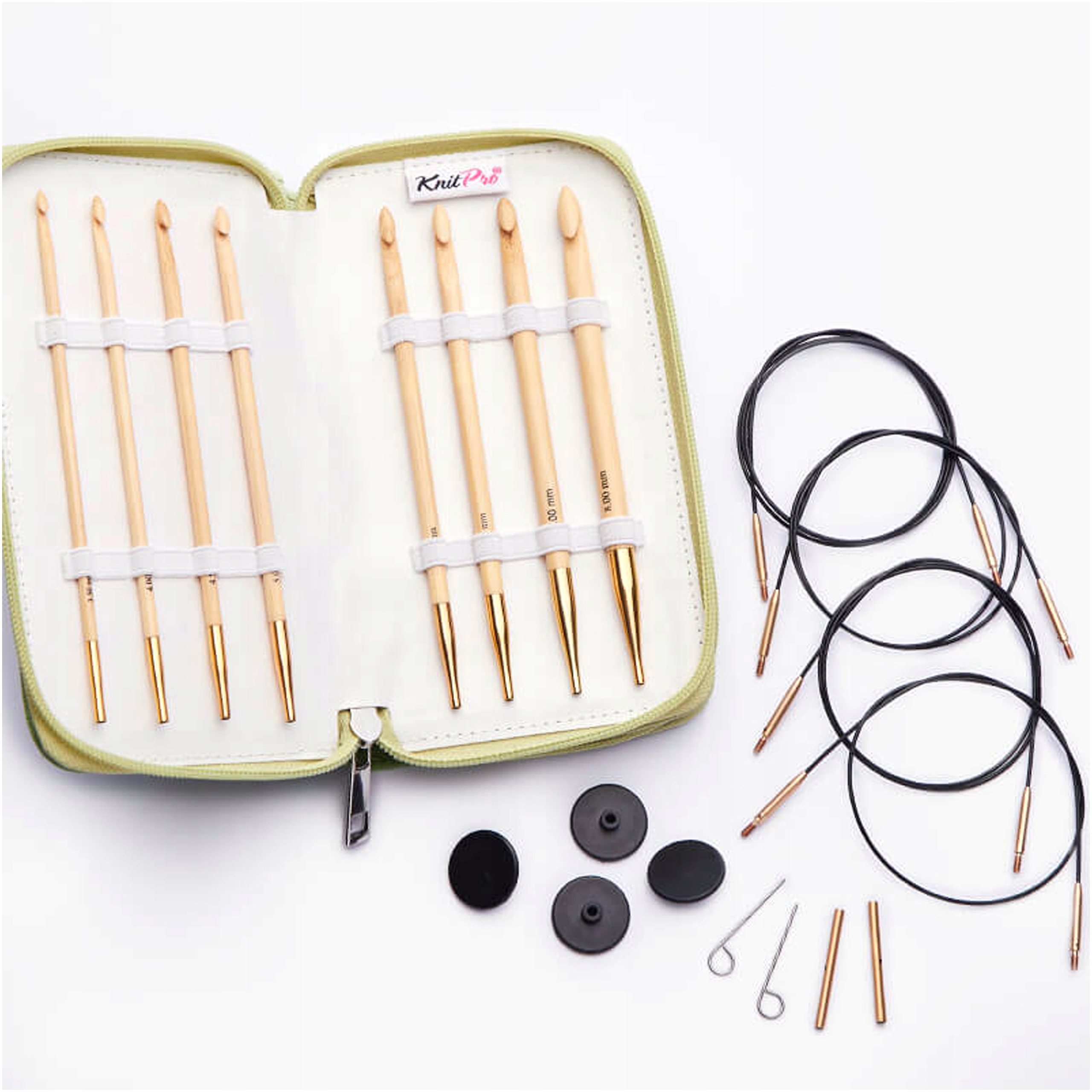 sada bambusových tuniských háčkování Bamboo Deluxe Set Knitpro