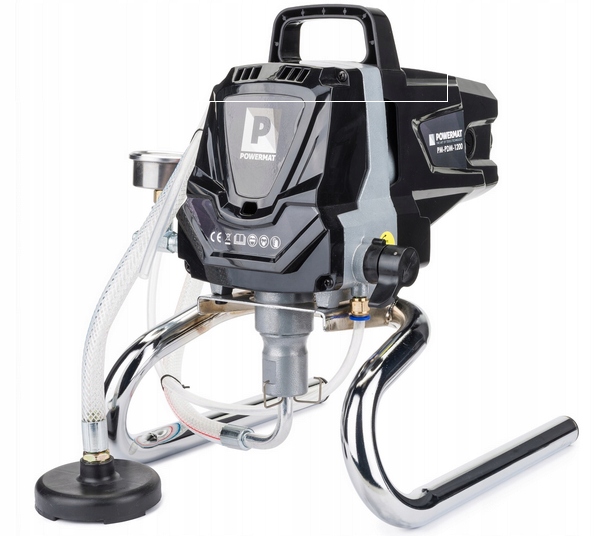 AGREGAT MALARSKI PISTOLET 220 BAR+PRZEDŁUŻKA+DYSZE Model PM-PDM-1200