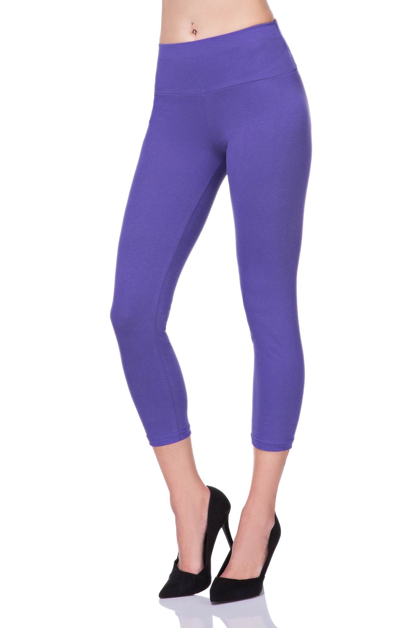 

3/4 Legginsy Panel Wysoki Stan XL LWP34