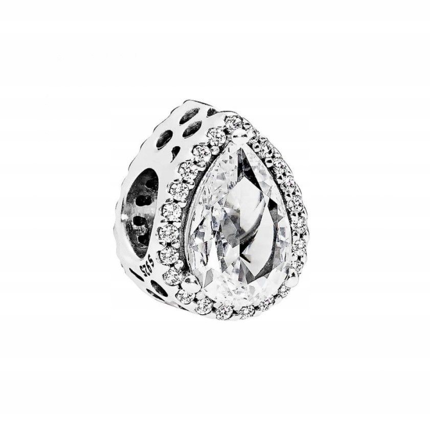 Stříbrný přívěsek Ag 925 Lžička s zirkony 620222CHR