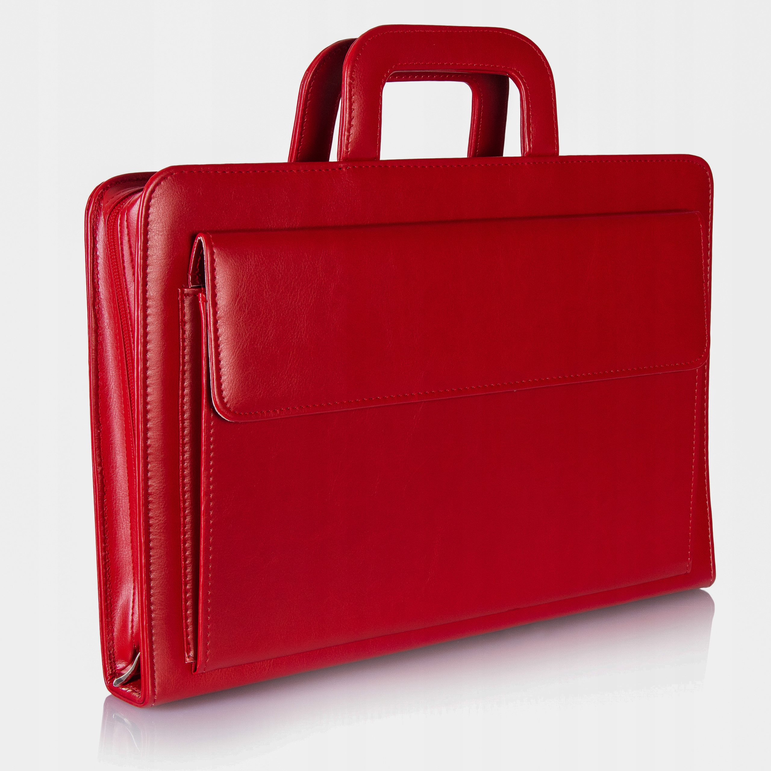 Organizer Biwuar Aktówka A4 +kieszeń BW13 czerwona