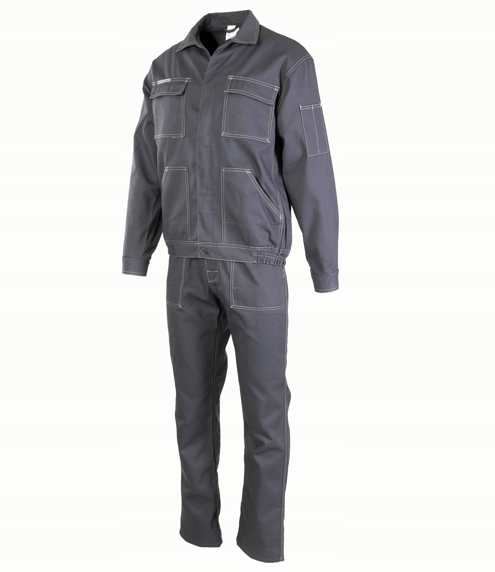 Ubranie robocze bluza ogrodniczki zestaw Brixton Classic szary r. 52