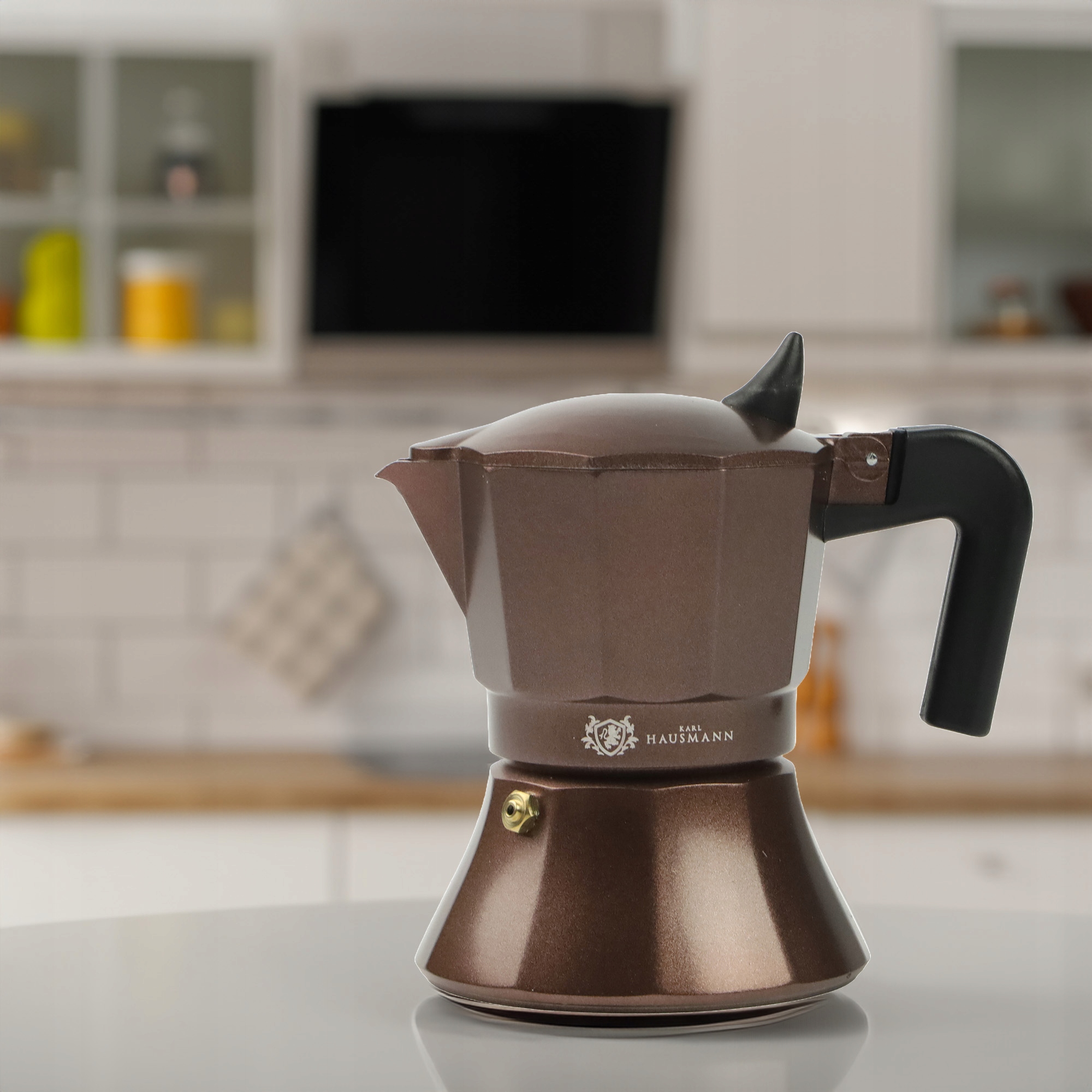 KAWIARKA ALUMINIOWA ZAPARZACZ DO KAWY KAFIETERKA WŁOSKA MOKA NA 9 KAWY