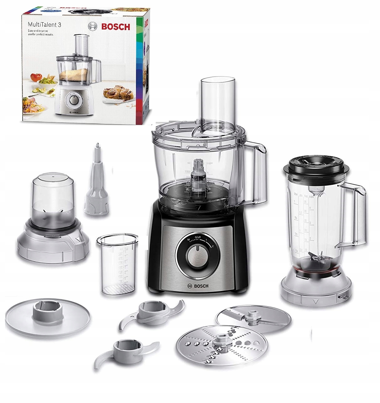 Robot Kuchenny Mikser Blender Malakser Bosch Multi Talent3 MCM 3501 M