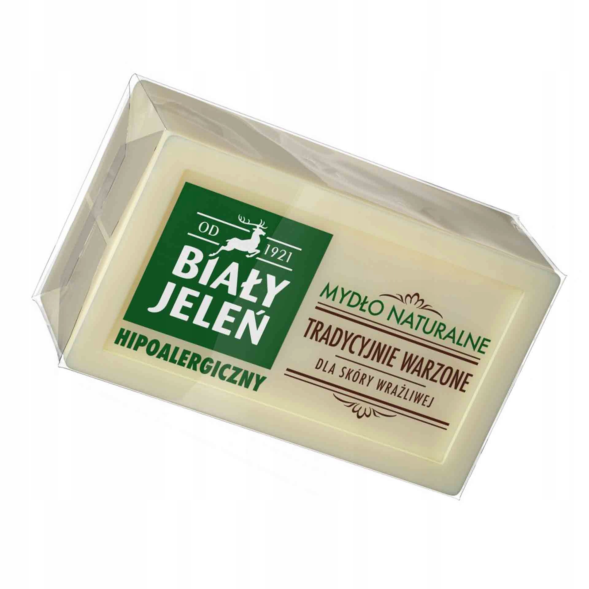 

Biały Jeleń Mydło 150 g naturalne